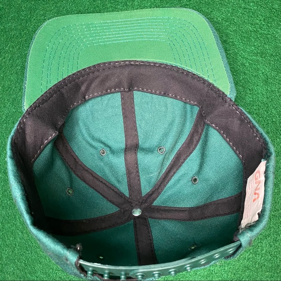 Vintage NCAA 1995 Final Four Seattle March Madness Green Snapback Hat One Size - Picture 11 of 11